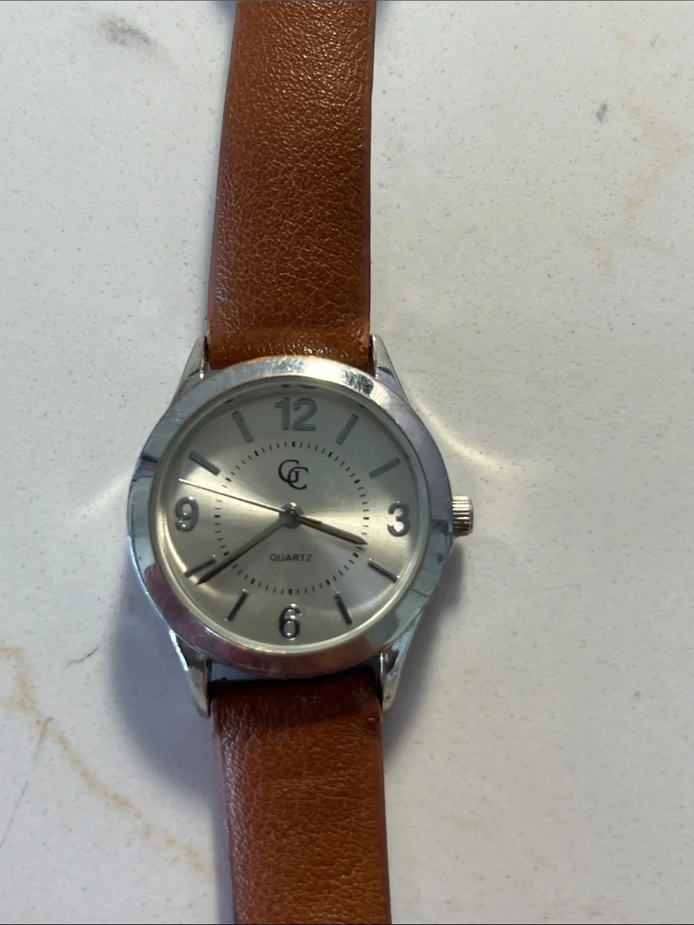 Lot of 4 Women’s Watches - Brown, Silver/White, Black, White Strap